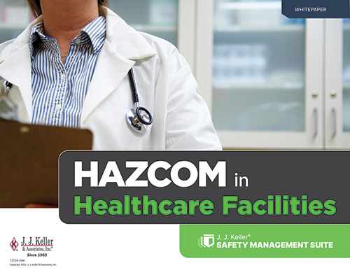 HazCom in Healthcare Facilities Whitepaper Cover