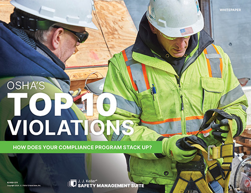 OSHA's Top 10 Violations Whitepaper Cover